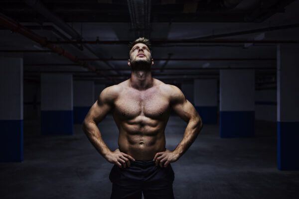 Man with muscles